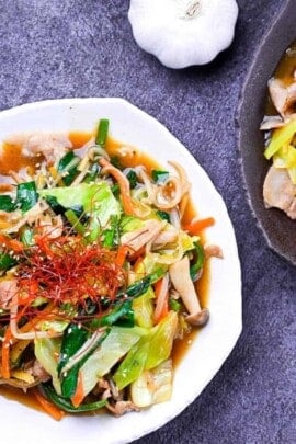 Buta yasai itame featured img