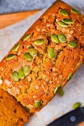 spiced kabocha loaf cake thumbnail